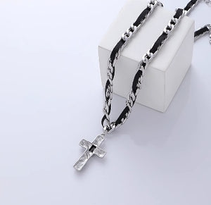 Cross necklace hip hop cool sweater chain