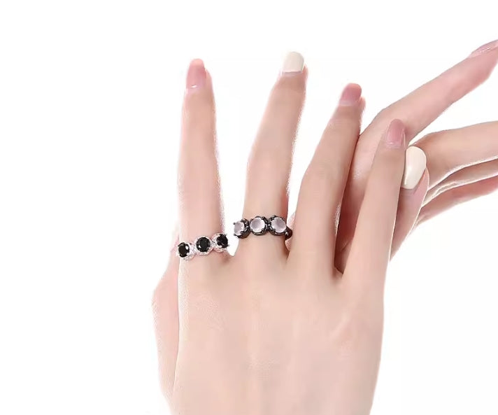 High-end adjustable open ring