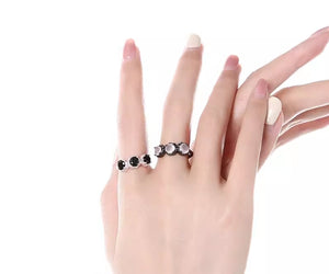 High-end adjustable open ring