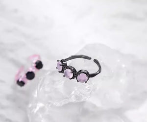 High-end adjustable open ring