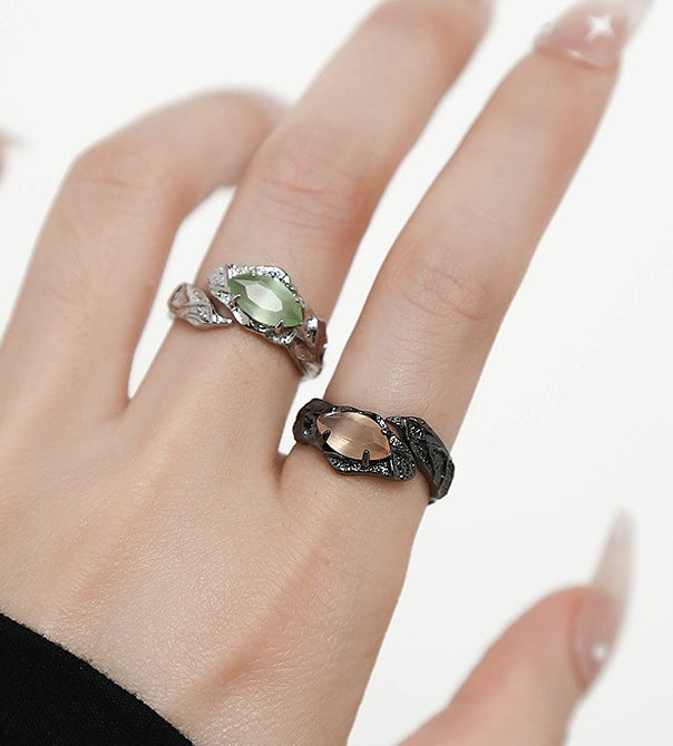 Cat Eye Open Ring