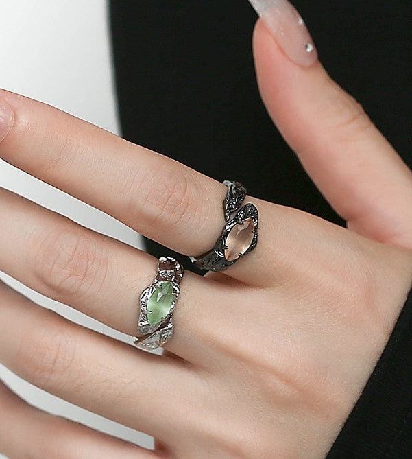 Cat Eye Open Ring