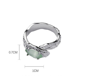 Cat Eye Open Ring