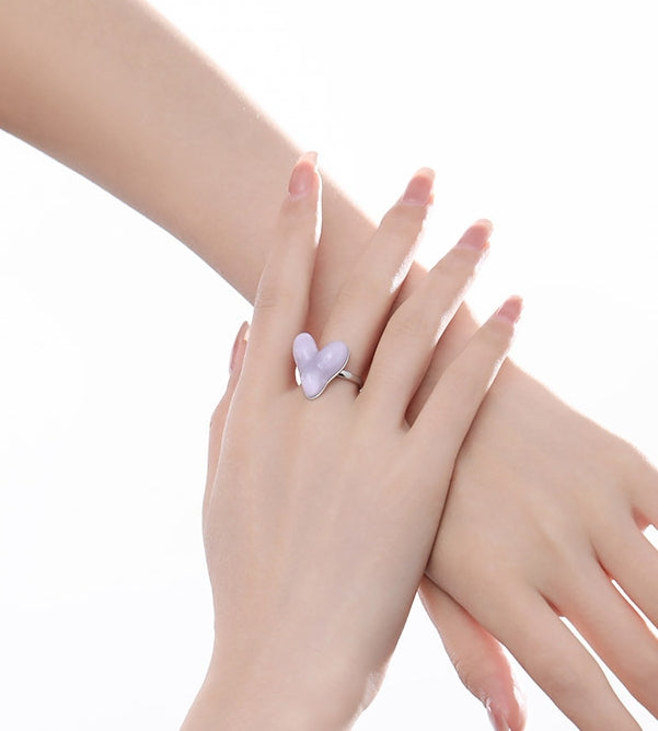 Romantic Dopamine Love Open Ring