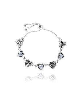 Blue love light luxury bracelet