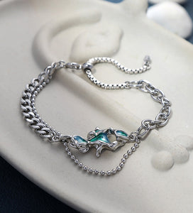 Lake Oil Drop Bracelet