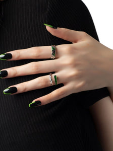 Slytherin Snake House Girl Ring