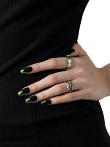 Slytherin Snake House Girl Ring