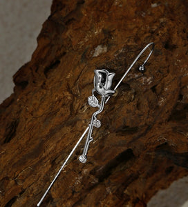 Thorn Rose Ear Cuff Non-pierced Ears(Single One)