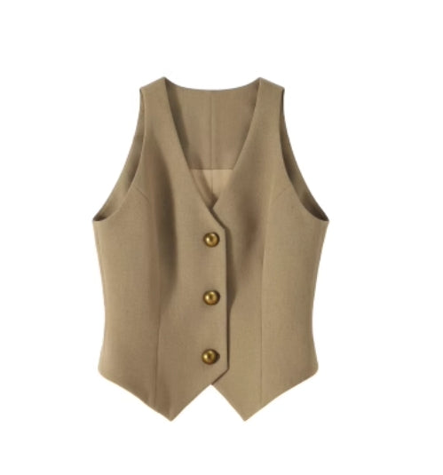 V-neck Waistcoat