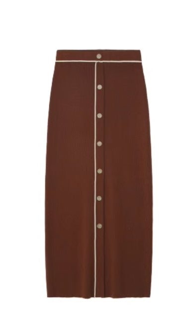 Long Placket Skirt