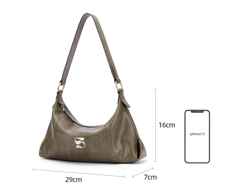 High Quality Texture Niche Underarm Bag