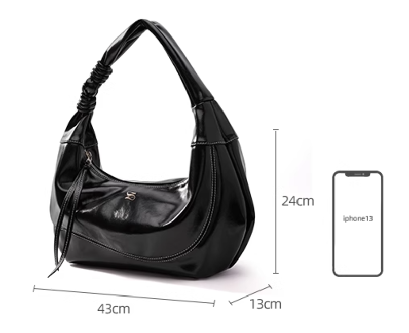 Workplace Commuting Leisure Croissant Armpit Shoulder Bag