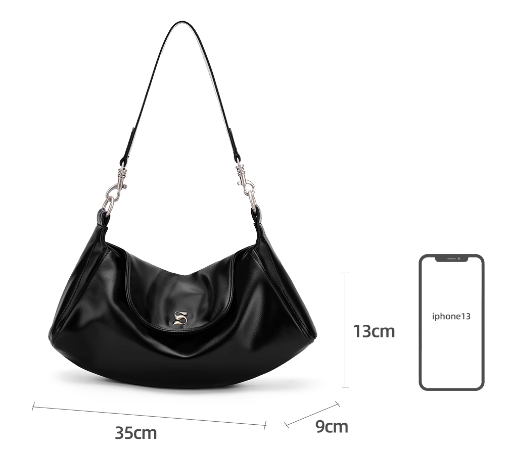 Underarm Original Black Niche Cross Shoulder Bag