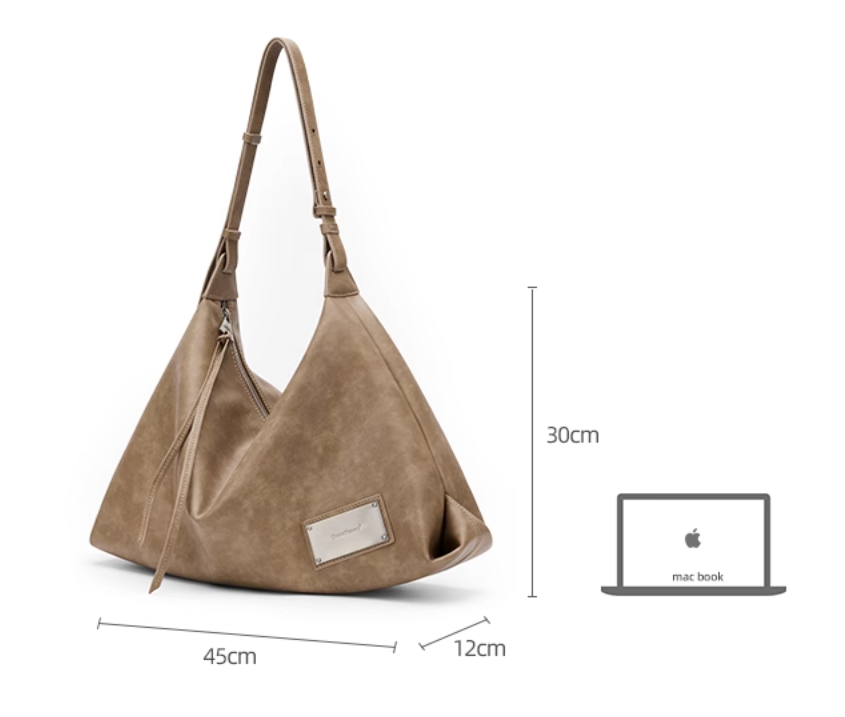 Large Capacity Niche Lazy Tote Bag