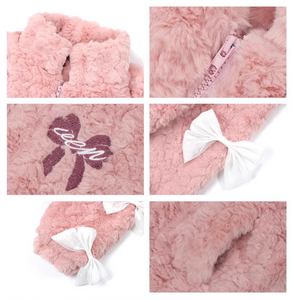 Butterfly Bow Furry & Versatile Coat