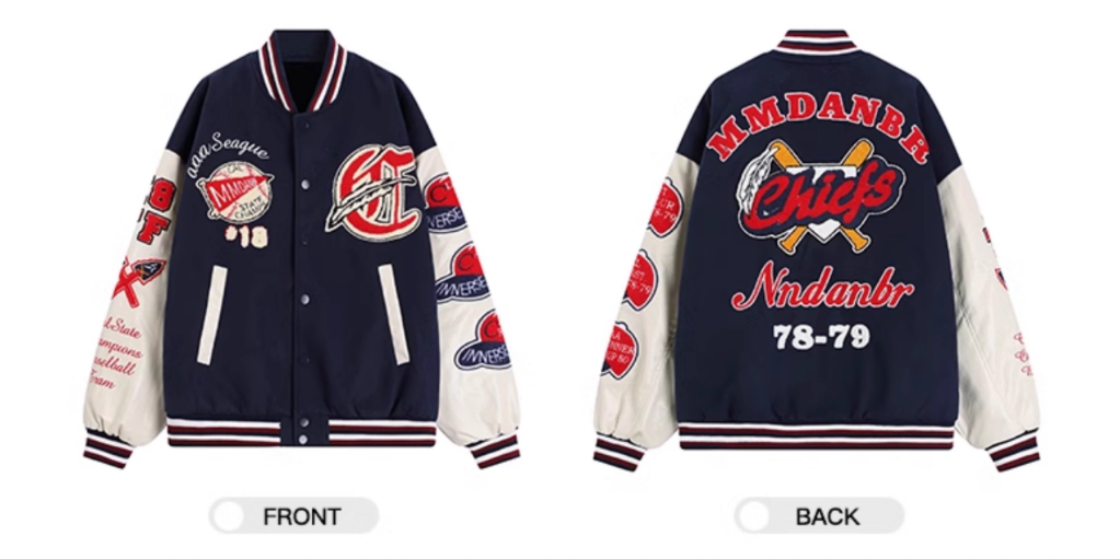 American Street Retro Baseball Coat