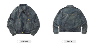 American Retro Washed Denim Jacket