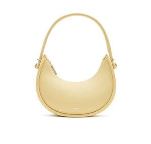 Genuine leather underarm all-match crescent bag