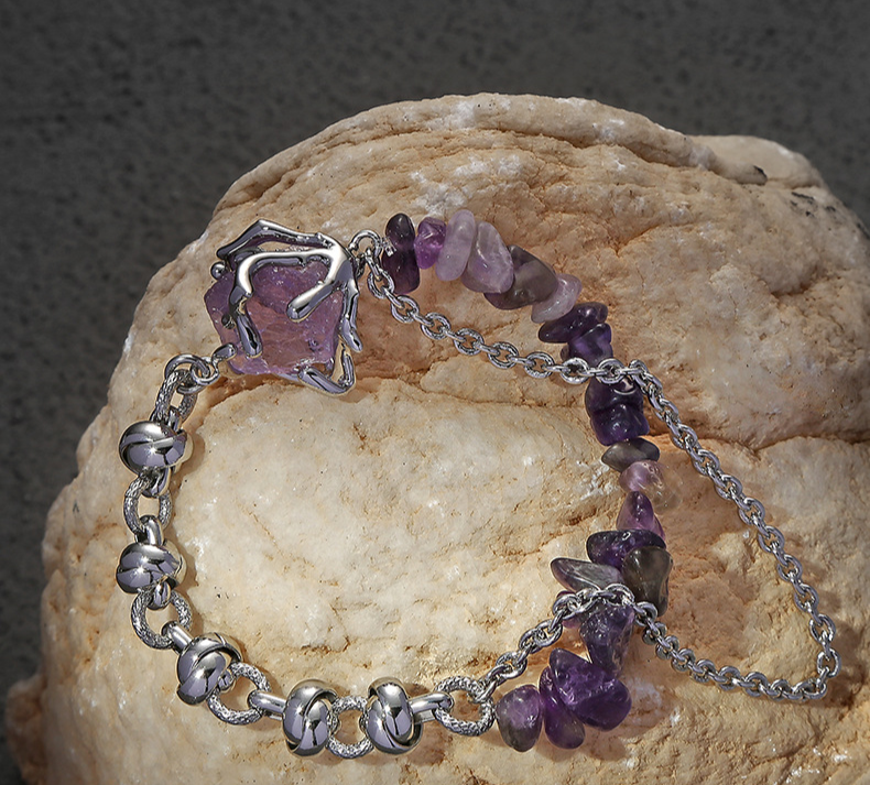 Purple Glacier Series Bracelet