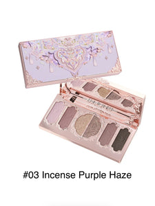 [Butterfly Cloud Collar]Embossed Six-Color Eyeshadow Palette