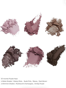 [Butterfly Cloud Collar]Embossed Six-Color Eyeshadow Palette