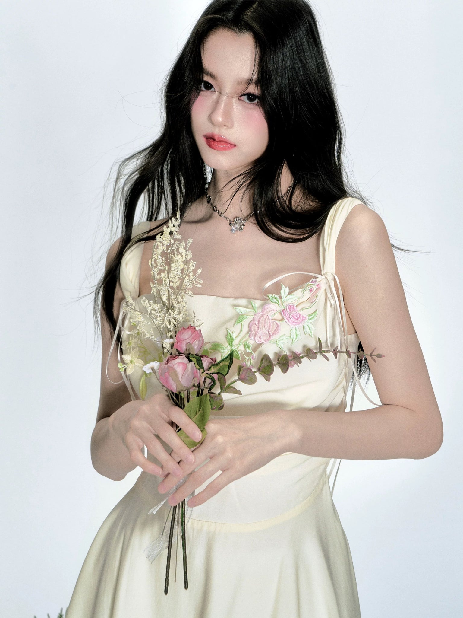 Embroidered Sweet Dress