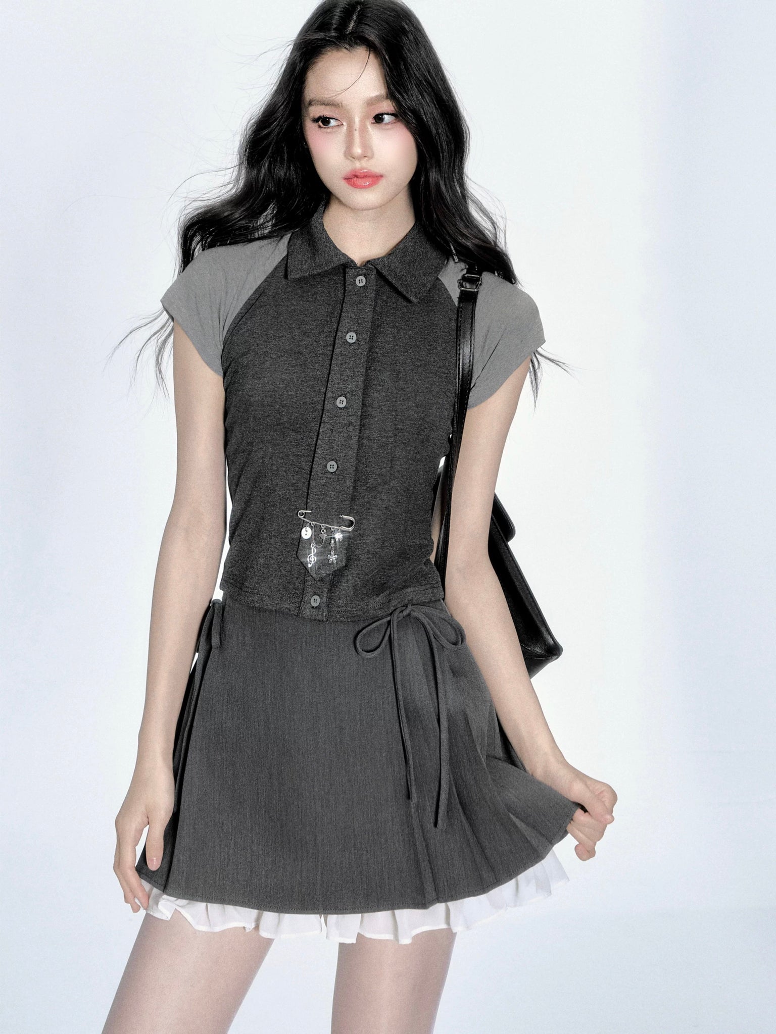 Design Sense Ruffled Skirt