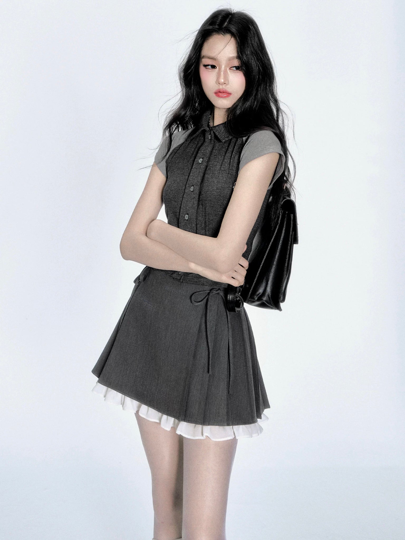 Design Sense Ruffled Skirt