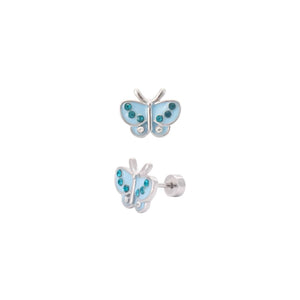 Butterfly Titanium Steel Earrings