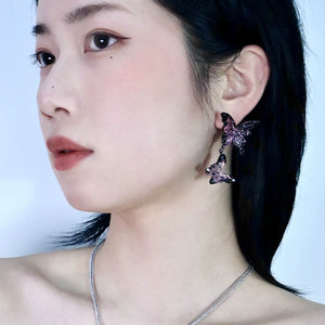 Resin Butterfly Earrings