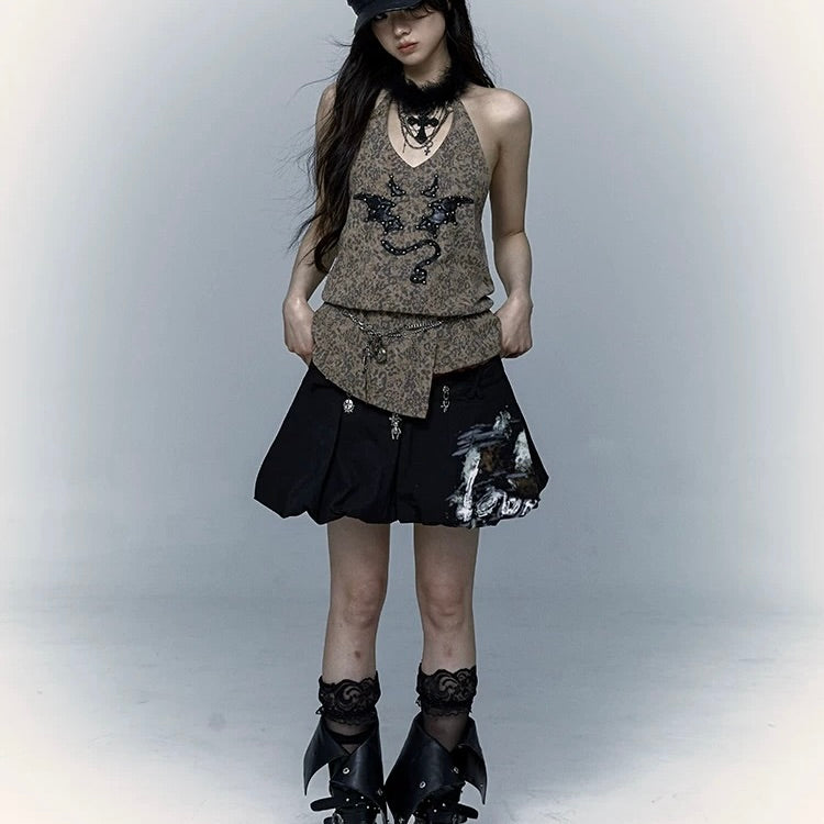 Rock Willow Embroidered Vest
