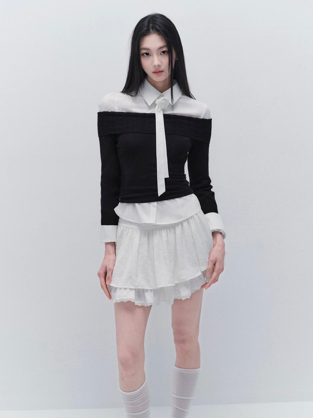 Simple One-Shoulder Top