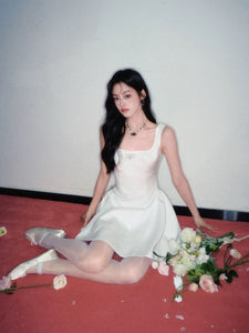 White Elegant Dress