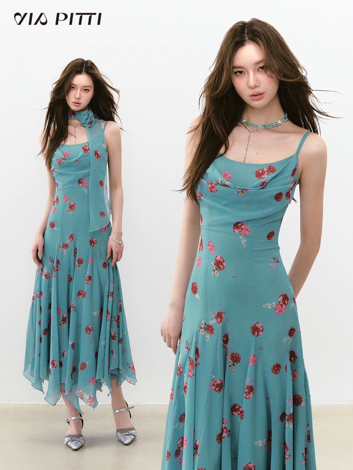 Floral Camisole Dress