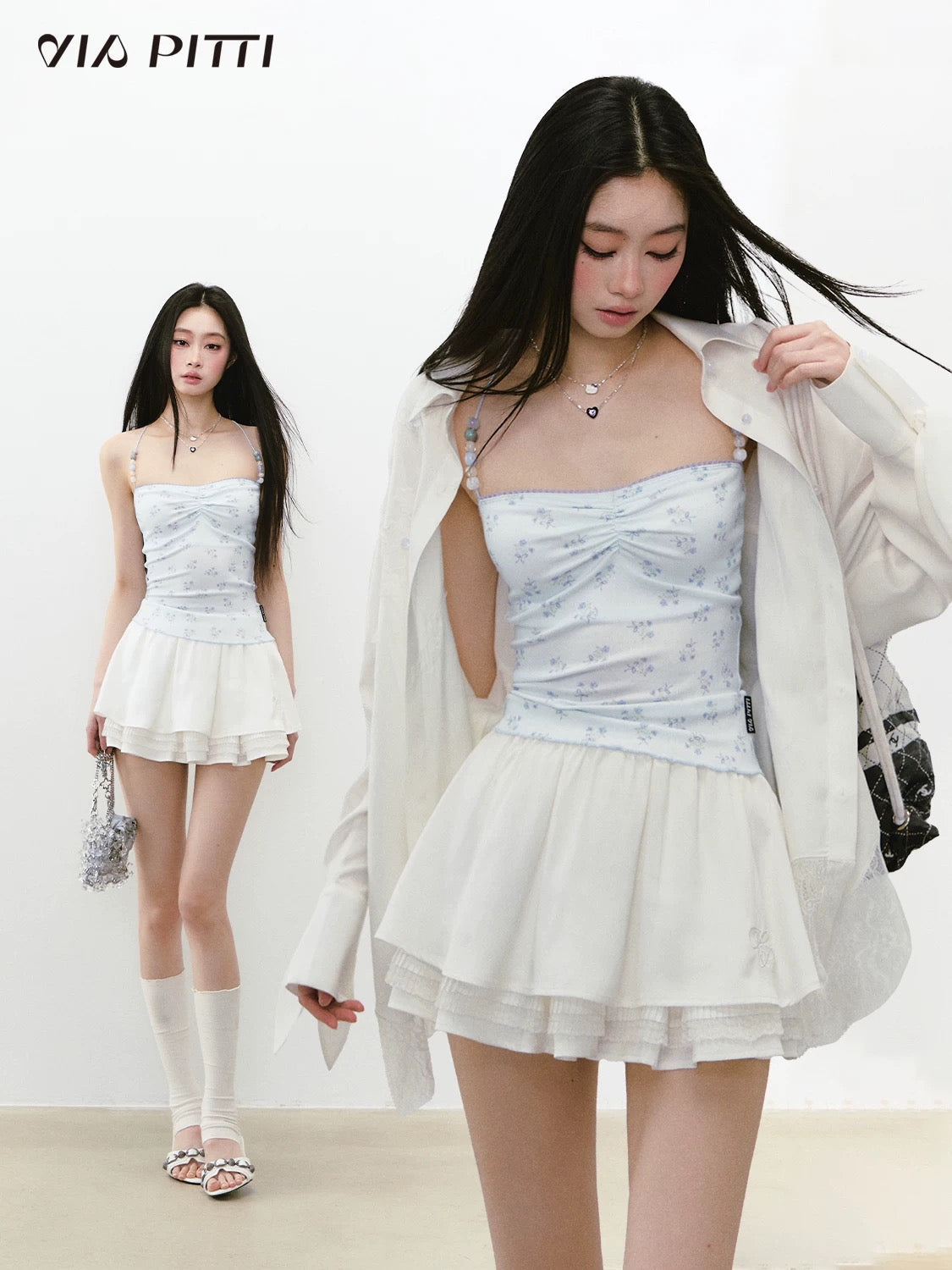 Lily White Versatile Skirt