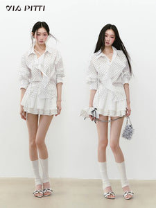 Sun-Protective Slim Long-Sleeved Top