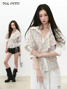 Sun-Protective Slim Long-Sleeved Top