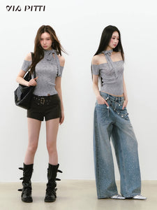 Design Sense Slim-Fit Tow-Wear Top
