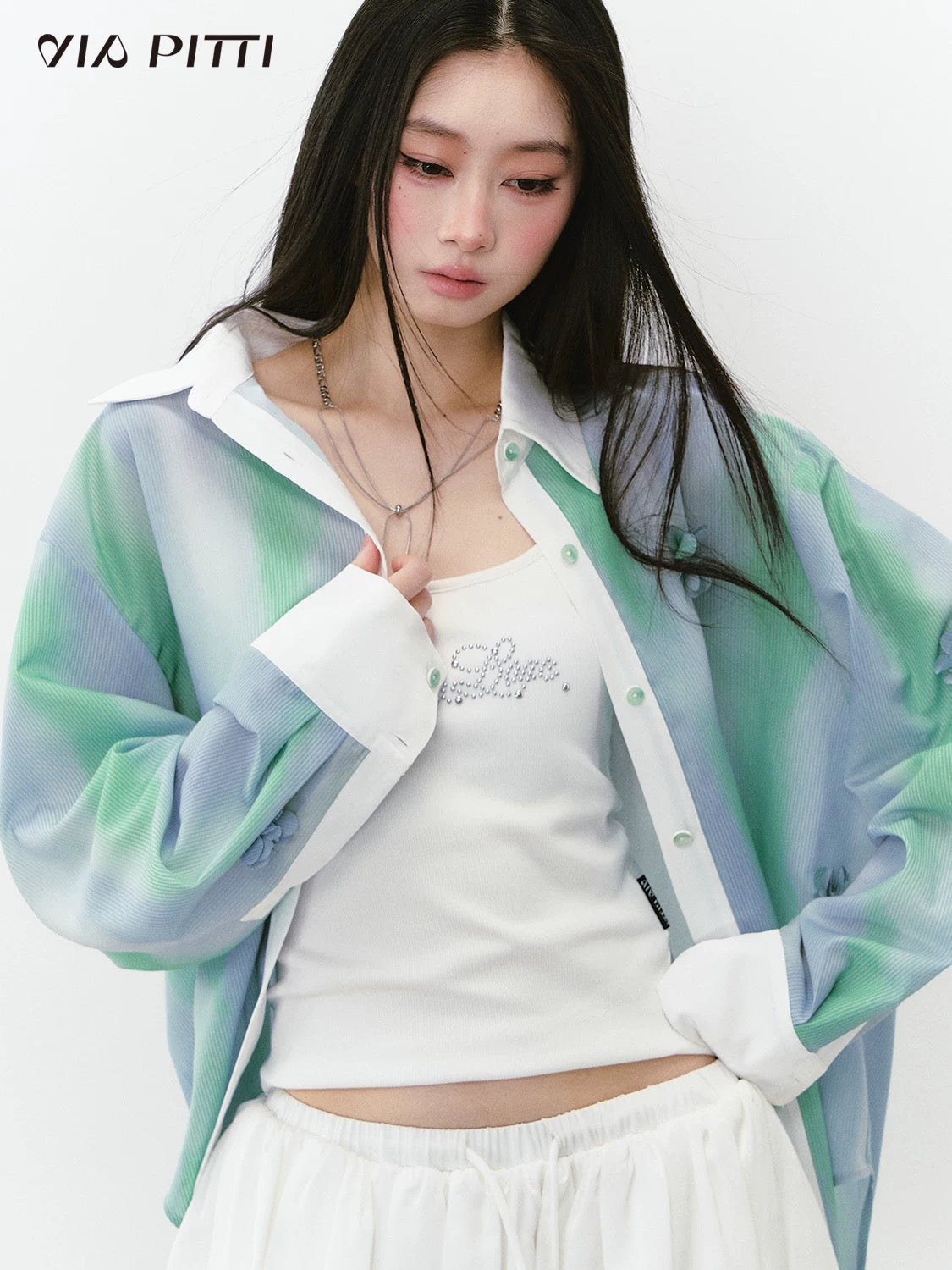 Floral Designed Exquisite Shirt