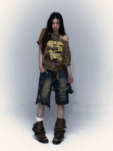 Punk Retro Baggy Jeans