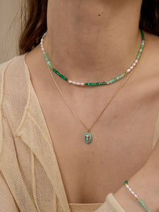 Spiritual Mint Necklace