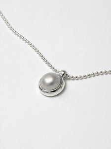 Grey Pearl Necklace