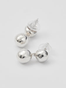 Double ball earrings