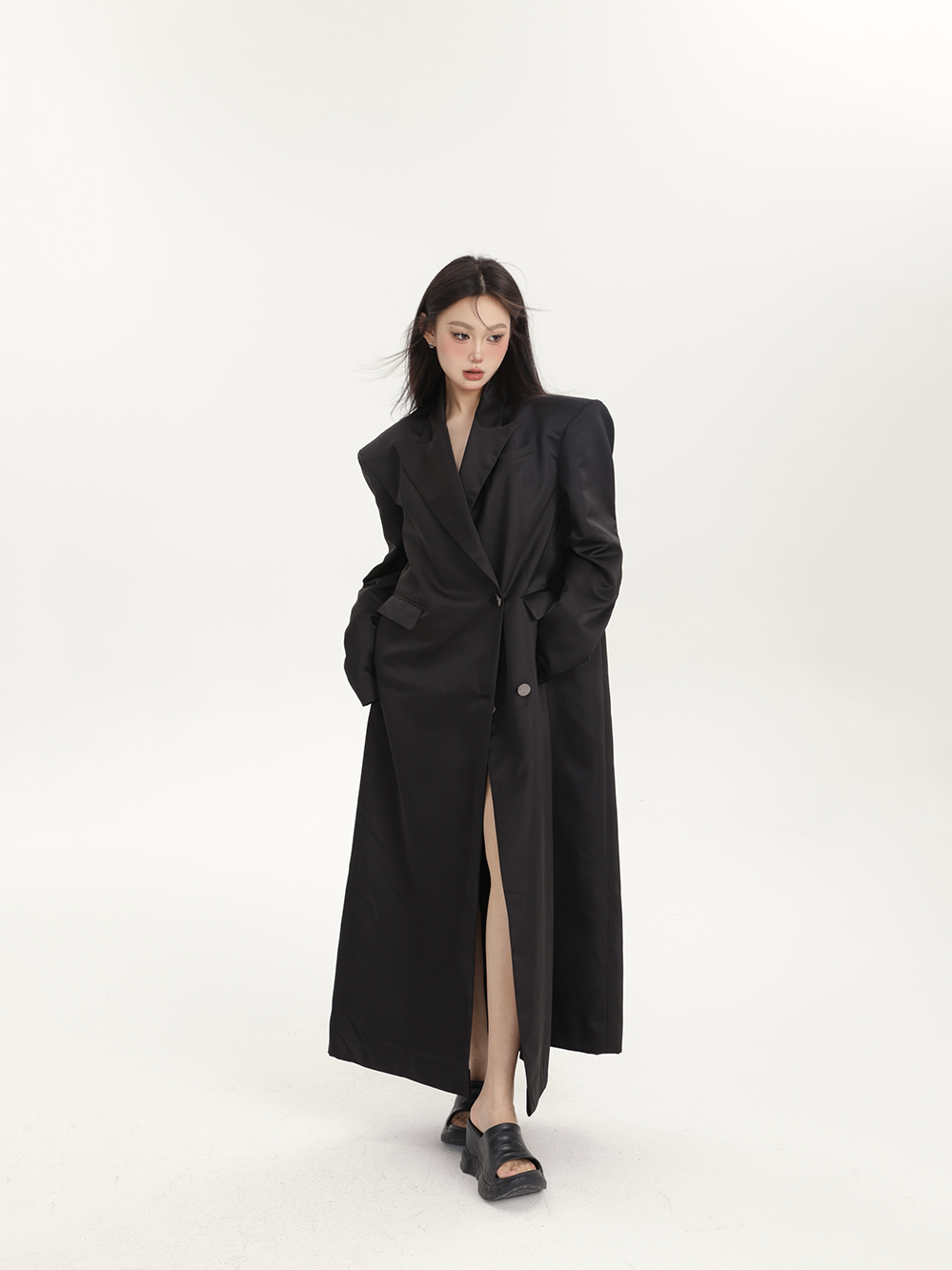 Casual Suit Elegant Double-Breasted Trench Coat