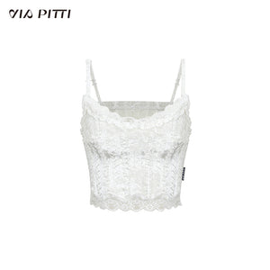 Heavy Velvet Lace Camisole