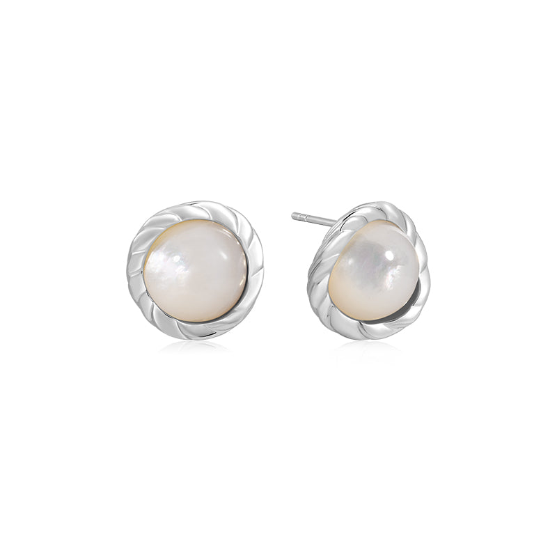 White Moonlight Earrings