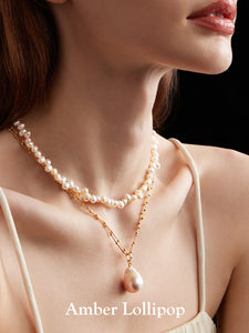 Freshwater Pearl Stacking Necklace