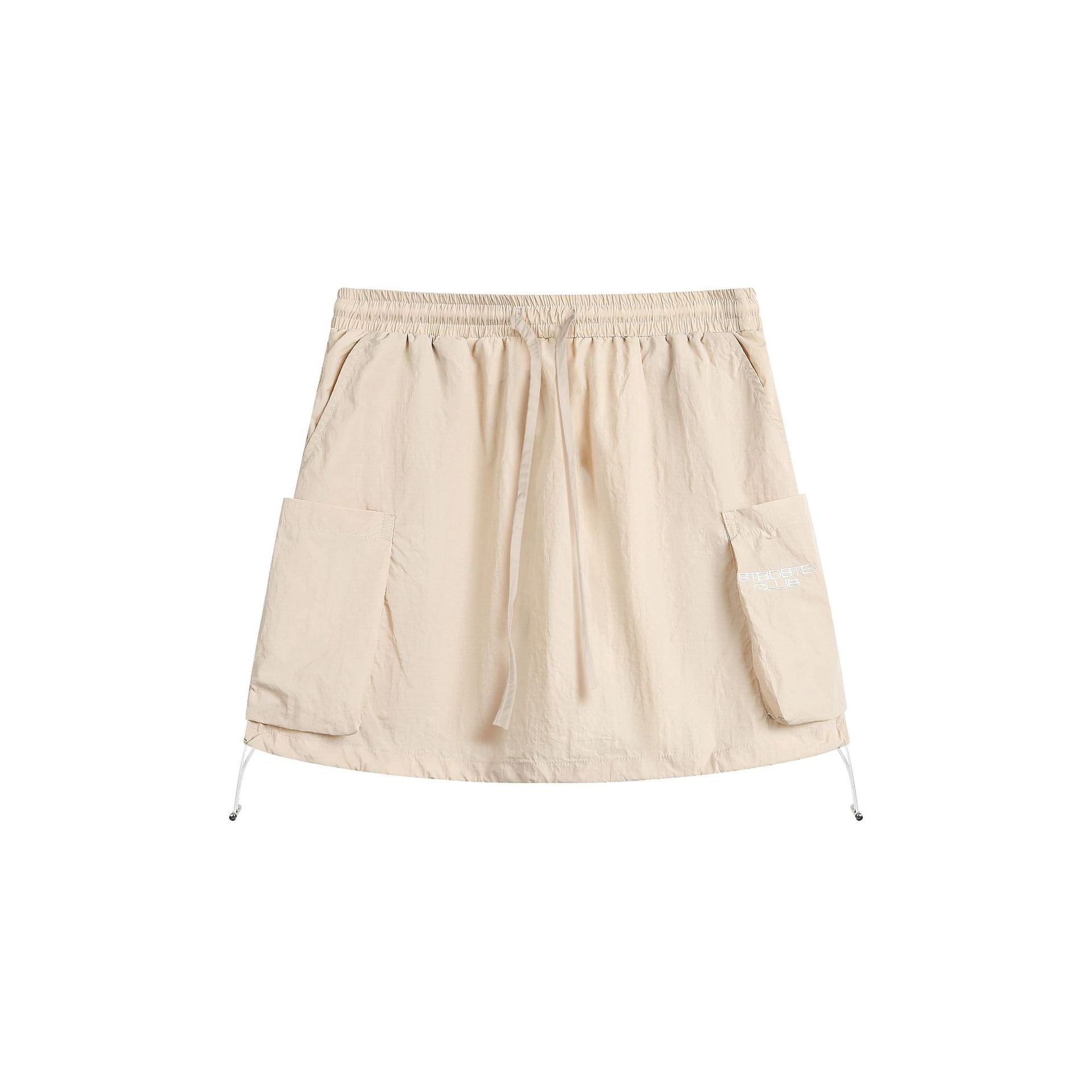 Versatile cargo pocket sports casual skirt