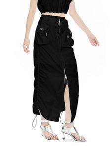 Workwear straight long skirt